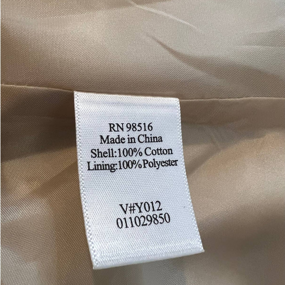 Coldwater Creek Lightweight Jacket in Fall Floral Colors Size 14 Petite. - Picture 5 of 6